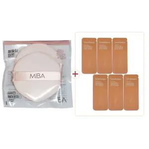 미바 왕꽃잎 퍼프 2개입 1개 + 설화수 자정앰플세럼 파우치 1mlx6장