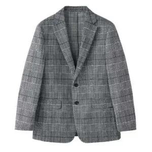 [하프클럽/에스티코]글렌체크 서커 자켓 블랙 (릴렉스핏) SJAWB02NCB