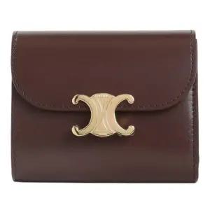 트리옹프 스몰 플랩 지갑 10D783DPV 18CH CHESTNUT