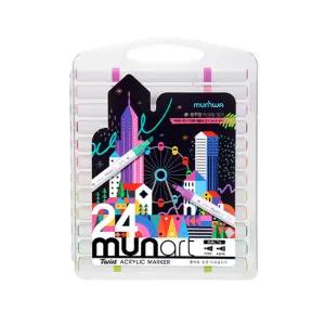문화 MUNART 문아트 트윈 아크릴 마카 24색