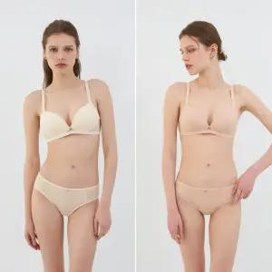 [매장정품] 원더브라 [원더브라] 노와이어 푸쉬업볼륨 브라팬티 4종 크림+라이트베이지 WBW4M1213_T