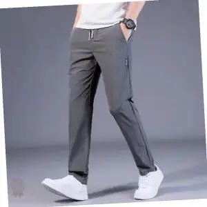 남성 작업 현장 공사장 착용 신축성 스판 바지 여름 시원한 통풍 기능성 작업복