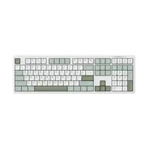 프리플로우 Archon AK39 멀티페어링 저소음 유무선 블루투스 키보드 말차라떼, 팬터그래프