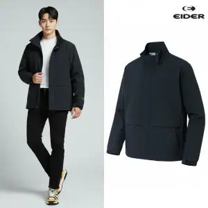 [백화점출고] 아이더 바람막이 남자 팝 3L 간절기 방풍 자켓 네이비 스탠드넥 숏 점퍼