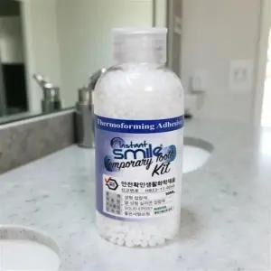 치아 홈 메우기 임시 치아 고정 의치 접착제 틀니 본드