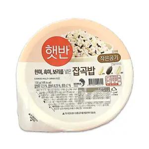 CJ 햇반 작은공기 잡곡밥 130g 36개