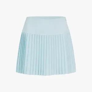 크로셰 플레어 플리츠 스커트 민트)