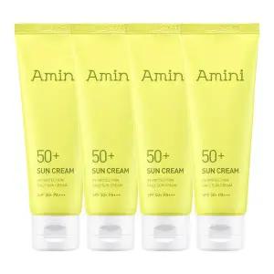 아미니 수분 콜라겐 데일리 선크림 50ml x 4개