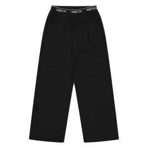 [보리보리/에꼴리에]여아 자카드 밴딩 와이드 슬랙스 팬츠 24A1252_BK