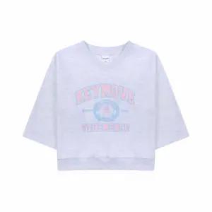 [애플핑크] 스포티그래픽 브이넥 7부 맨투맨 APK8T262GSC_CG