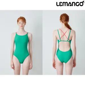 르망고 4492 베르데 크로스엑스백 파인 여성 원피스 수영복