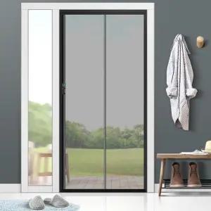 모기장 현관방충망 고급 현관문미닫이 접이식자바라 롤 자동출입문 틀교체 미세방충망