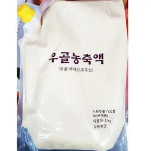 사골국물 새한 사골원액 농축액 사골엑기스 1키로 액상소스