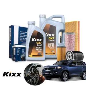 기아 쏘렌토R(뉴)(12~15) 2.0/2.2d 디젤 킥스 2026 5w30 합성엔진오일 필터세트 오일교환 패키지