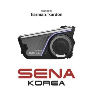 세나 60S 싱글팩 메시 인터콤 3.0 IPX7방수 2세대 하만카돈 라이드글로우 60S-01