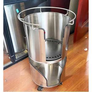 이동식 불판 보관함 불판보관함 그릴 선반 카트 숯불 고기집