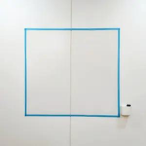 칠진사 벽에 붙이는 보드판 롤 칠판 투명 1000x940 투명 아크릴 유리 사무실 가정용 칠판