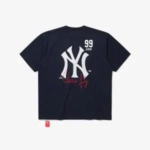 [뉴에라](광주신세계)MLB 뉴욕 양키스 플레이어 시그니처 티셔츠 팀 네이비 15147523