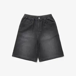 [뉴에라](광주신세계)워시드 스웨트 버뮤다 팬츠 블랙 14954607