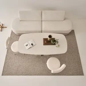 리바트 가닉 패브릭 리빙다이닝 일자형 소파