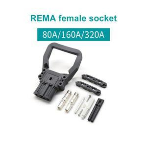 80A/160A/320A 지게차 배터리 충전 산업용 호환 플러그 DIN 시리즈 암수 커넥터 고속