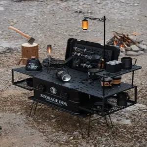 캠핑알루미늄박스 경량 멀티 바스켓 글램핑 스토리지