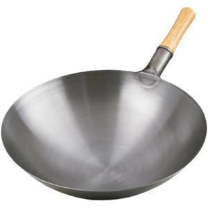 업소용 스텐웍 무쇠웍 볶음팬 중화요리 대형웍 냄비 32cm 튀김 무코팅 기술 급식