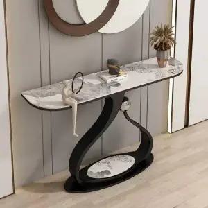 거실 콘솔테이블 모던 인테리어 수납장 홀테이블 심플 고급형 지지대