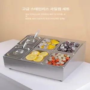 반찬 냉장고 김밥 토핑바 샐러드 셀프 매장 카페 쇼케이스