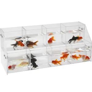 키우기 아크릴 투명 칸막이 꾸미기 거북이 베타사육장 분할