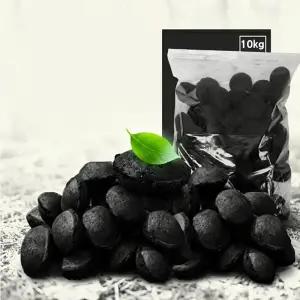 조개탄 야자숯 코코넛 브리켓 10Kg 개별포장 챠콜고급형 바베큐 구이용 연기없는 숯 캠핑용