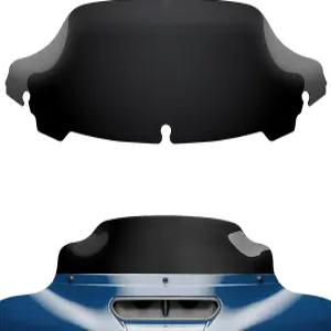 벤라리 윈드실드 7인치 모터사이클 웨이브 윈드스크린 2014-2023 할리 데이비슨 투어링 스트리트 글라이드