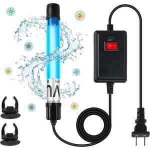 70 200갤런 어항용 13W 수족관 UV 살균기 경수족관 조류 청정 연두색 머신 제거기