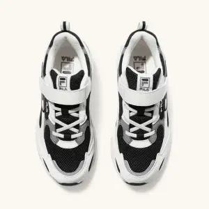 [하프클럽/휠라]휠라 키즈 레이 플라이드 플랫 스니커즈 3XM02307F 001