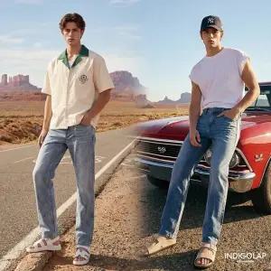 인디고랩 26SS 남성 썸머 릴렉스핏 데님 2종