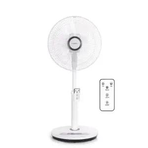 대웅 발터치 스탠드 리모컨 선풍기 DWF-FR1410 5엽저소음 발터치 자연수면풍 유아를 위한 초미세풍선풍기