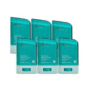 AHC 내추럴 퍼펙션 더블 쉴드 선스틱 22g (SPF 50+) 초록색 6개