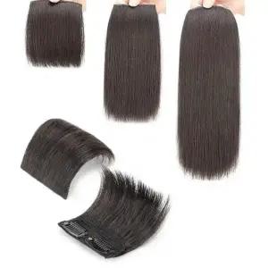 뒤통수볼륨패드 여성 옆머리 볼륨 붙임머리 윗머리 부분가발 30cm