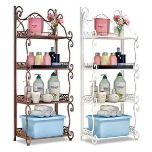 빈티지철제선반 엔틱접이식선반 거실수납장 틈새수납장 주방선반 다용도