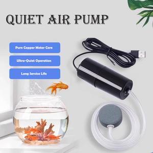 USB 수족관 공기 펌프 초저소음 산소 공급기 가정용 낚시 수중 야외 휴대용 어항