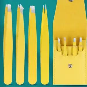 정밀 족집게 고급 눈썹정리 트위저 전문가용 왁싱 잔털 제거 제모용