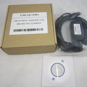 호환 USB-QC30R2 프로그래밍 케이블 USB-RS232 어댑터 PLC Q 시리즈