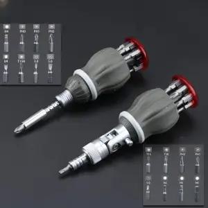 작업용 수동 미니 다용도 드라이버 라쳇 주먹 도라이버