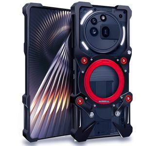 자석 알루미늄 메탈 프레임리스 범퍼 360도 회전 충격 방지 케이스 Nothing CMF Phone 2 1 Pro 3a 2a Plus