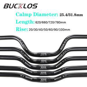31.8x720/780mm 산악 자전거 핸들 바 25.4x620/660/720mm 알루미늄 합금 제비 속도 다운 리프터 Mtb 액세서