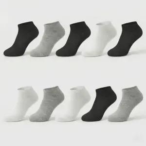 이제이 여성 여자 무지 스니커즈 발목 양말 10켤레