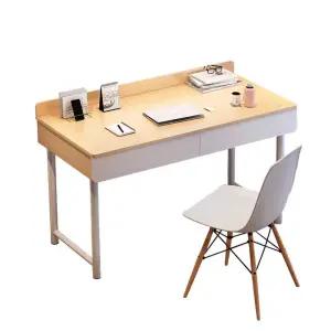 의자 세트 자취방 컴퓨터 서랍 120cm 없음 1x1x1cm 간이책상 작은 컨트리오크 원목색 의자세트