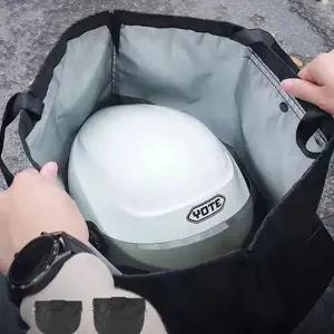 바이크 헬멧 가방 휴대용 방수 대용량 오토바이 헬멧 가방 수납 장비 보호