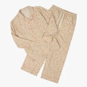 [스타필드 코엑스몰] 공용 면 레이온 9부 파자마 세트-플라워