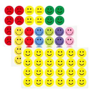 문구 스티커 감정 스마일 컬러 표정 원형 칭찬 어린이 교육용 다꾸